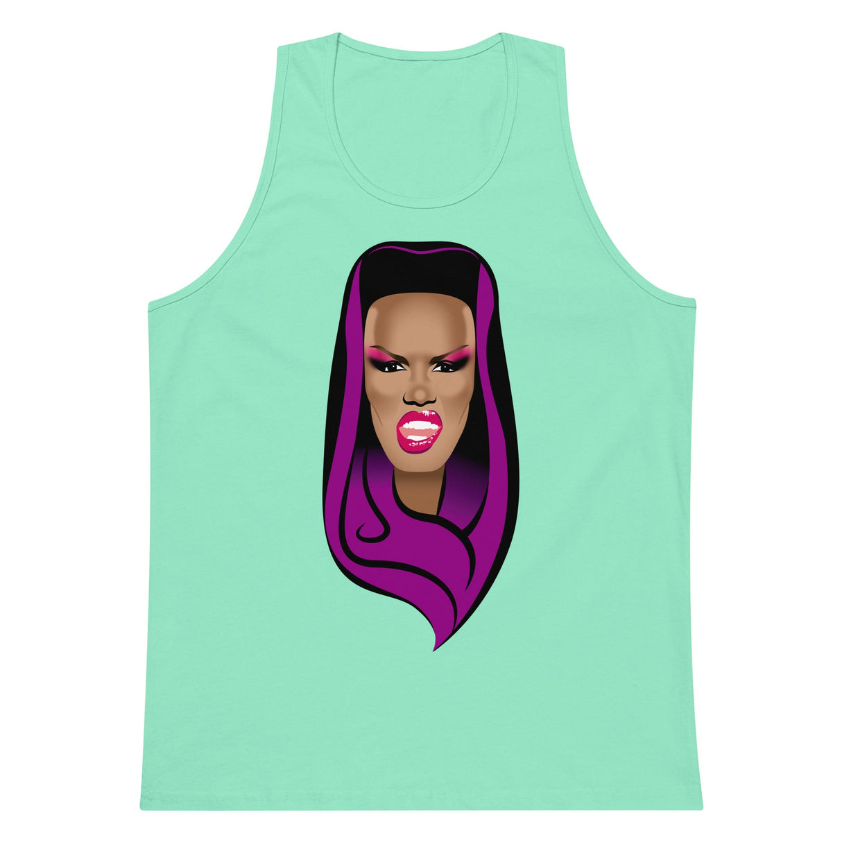 Graceful Hood (Tank Top)-Swish Embassy