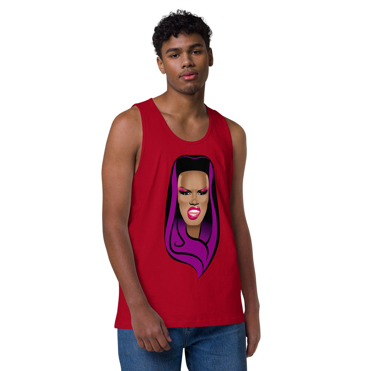 Graceful Hood (Tank Top)-Swish Embassy