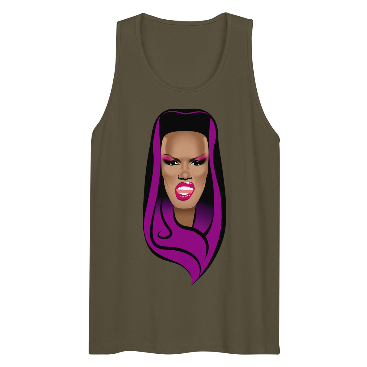 Graceful Hood (Tank Top)-Swish Embassy