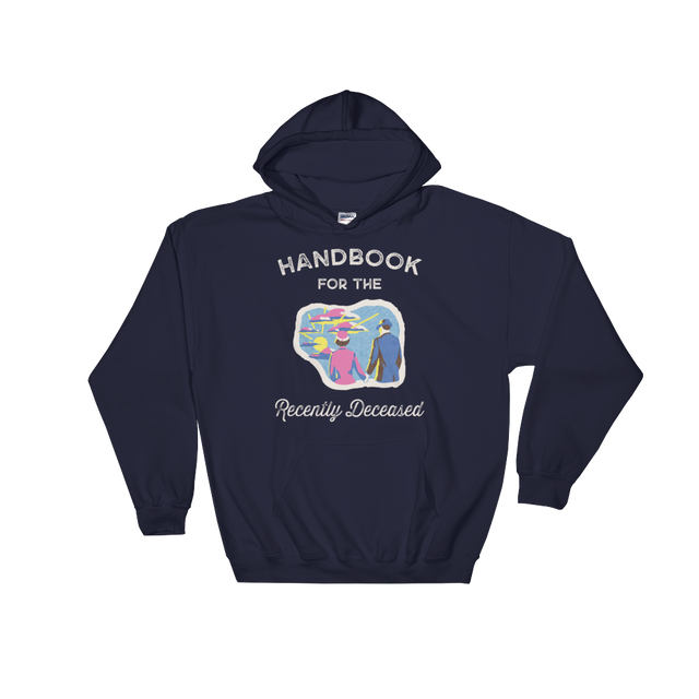 Handbook for the Recently Deceased (Hoodie)-Hoodie-Swish Embassy