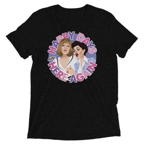 Happy Days Are Here Again (Triblend)-Triblend T-Shirt-Swish Embassy