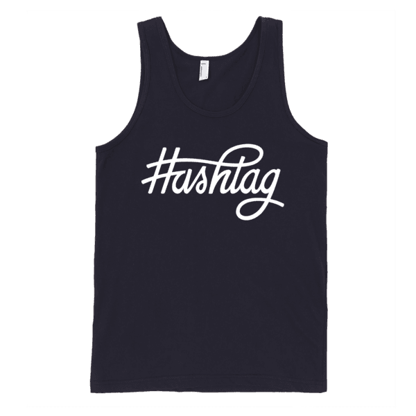 Hashtag Tank-Tank Top-Swish Embassy