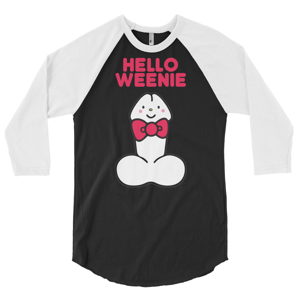 Hello Weenie (Raglan)-Raglan-Swish Embassy