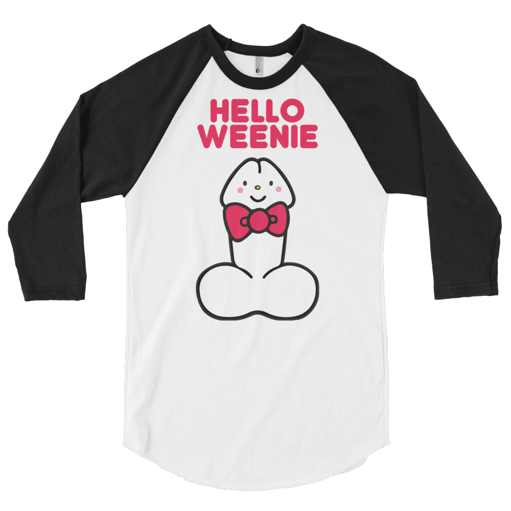 Hello Weenie (Raglan)-Raglan-Swish Embassy