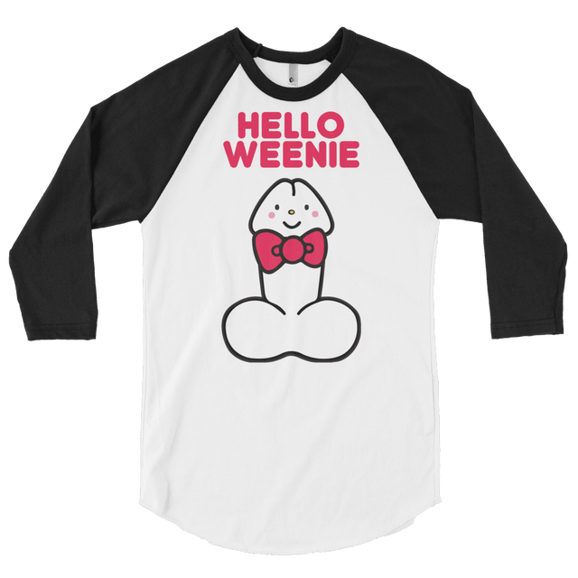 Hello Weenie (Raglan)-Raglan-Swish Embassy