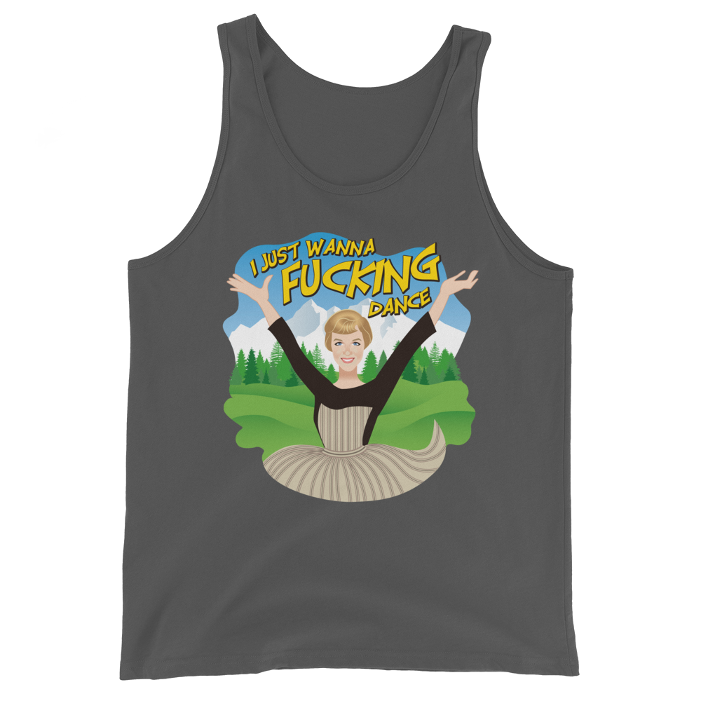 I Just Wanna F*cking Dance (Tank Top)-Tank Top-Swish Embassy