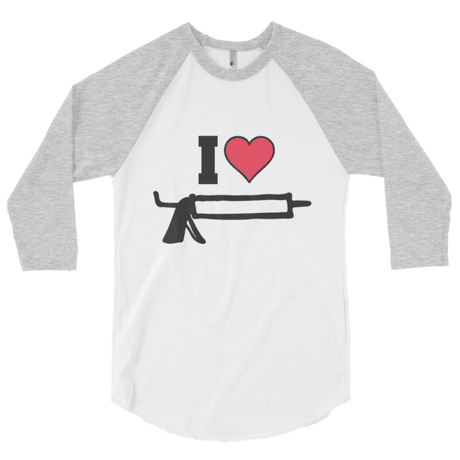 I Love Caulk (Raglan)-Raglan-Swish Embassy