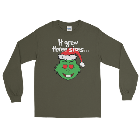 It Grew Three Sizes (Long Sleeve)-Long Sleeve-Swish Embassy