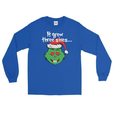 It Grew Three Sizes (Long Sleeve)-Long Sleeve-Swish Embassy