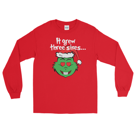 It Grew Three Sizes (Long Sleeve)-Long Sleeve-Swish Embassy