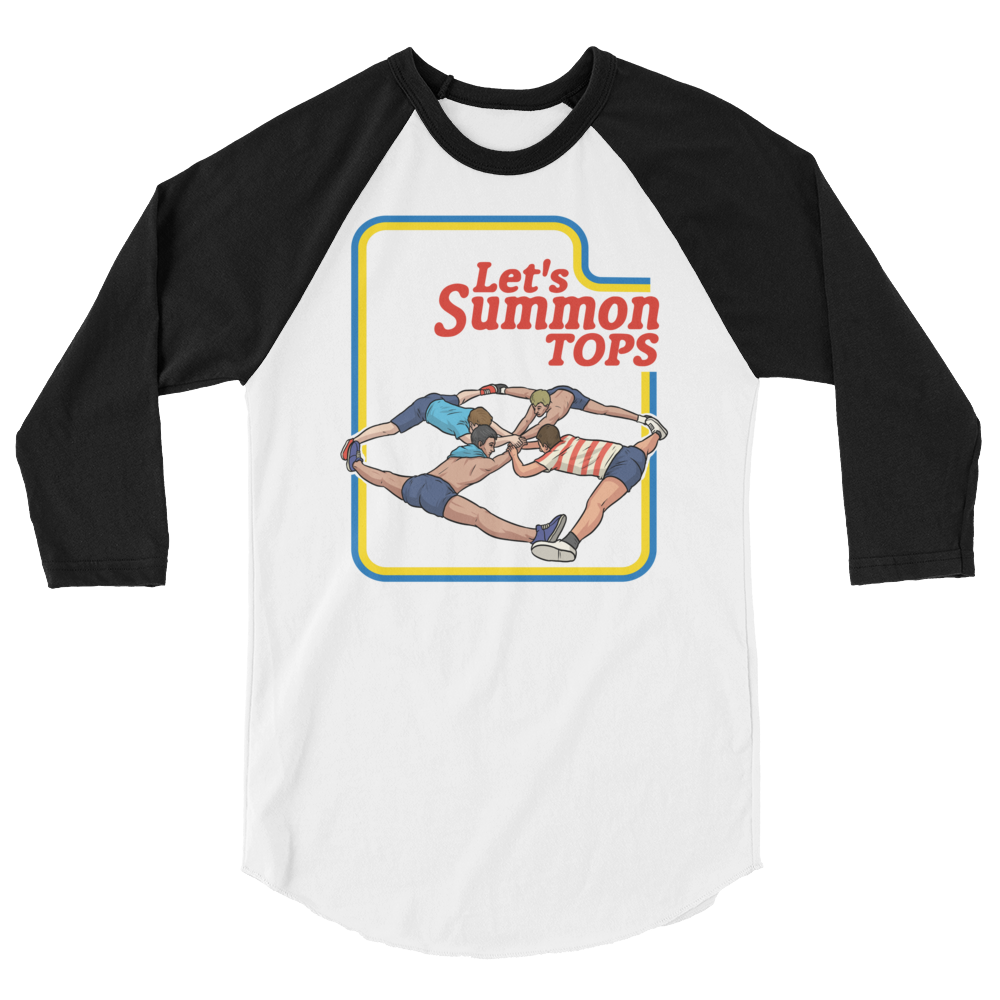 Let's Summon Tops (Raglan)-Raglan-Swish Embassy