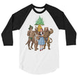 Lions and Otters and Bears, Oh My! (Raglan)-Raglan-Swish Embassy
