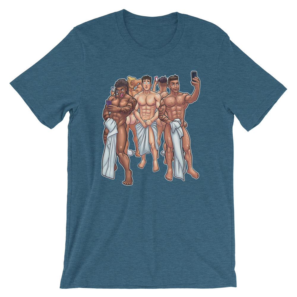 Locker Room Selfie-T-Shirts-Swish Embassy