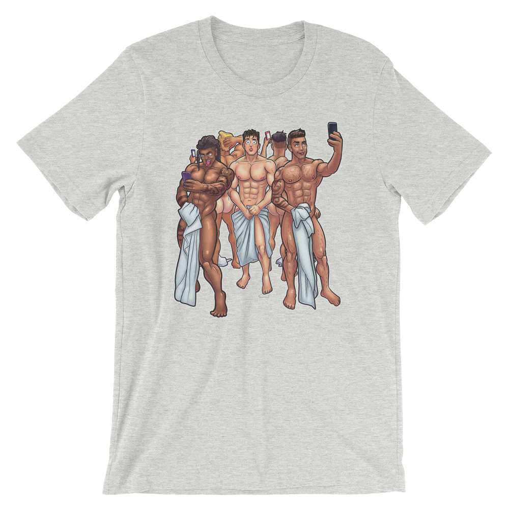 Locker Room Selfie-T-Shirts-Swish Embassy