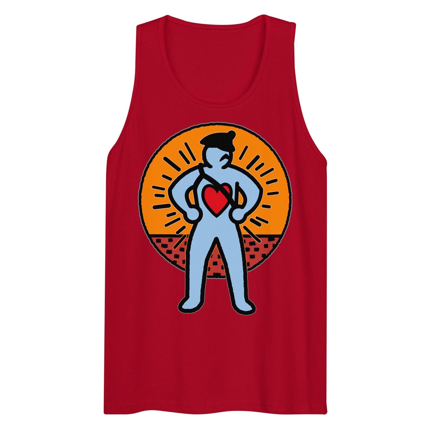 Love that Leather (Tank Top)-Tank Top-Swish Embassy