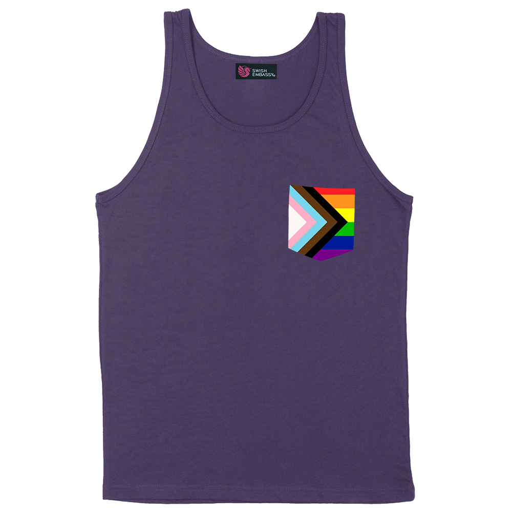New Pride Flag (Pocket Tank)-Pocket Tank-Swish Embassy