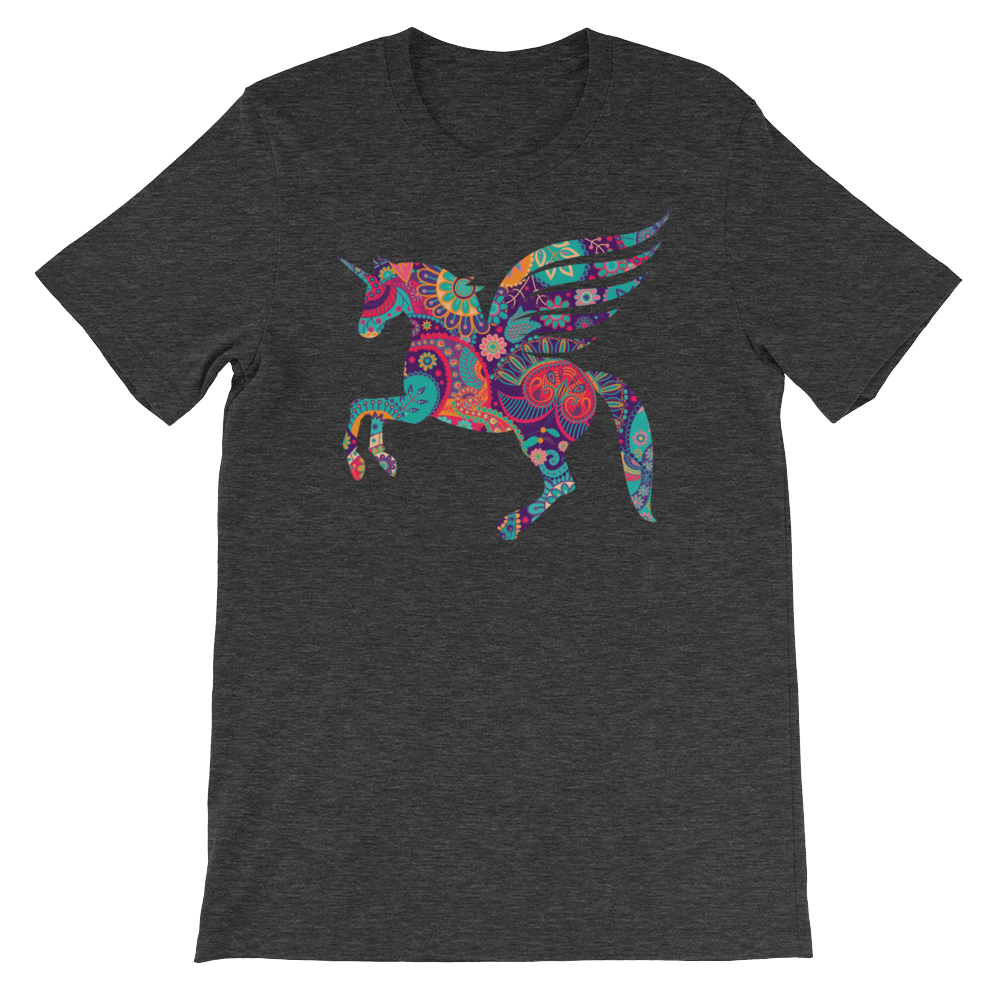 Paisley Pegacorn-T-Shirts-Swish Embassy