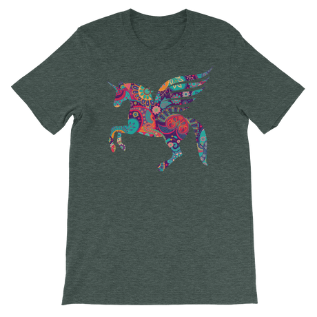 Paisley Pegacorn-T-Shirts-Swish Embassy