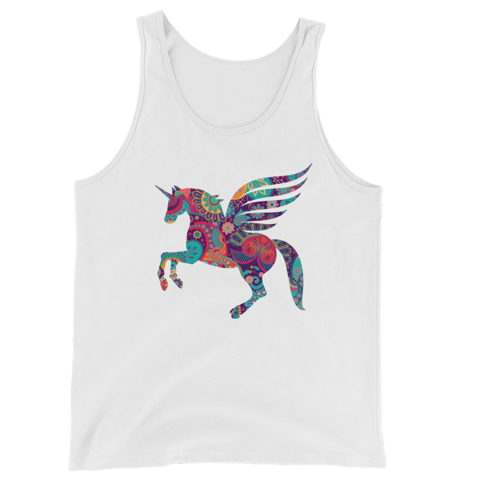 Paisley Pegacorn (Tank Top)-Tank Top-Swish Embassy