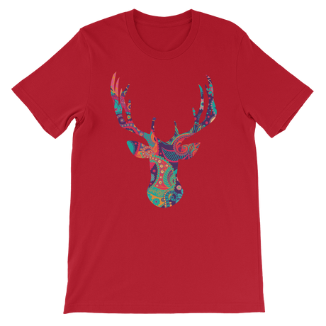 Paisley Stag-T-Shirts-Swish Embassy