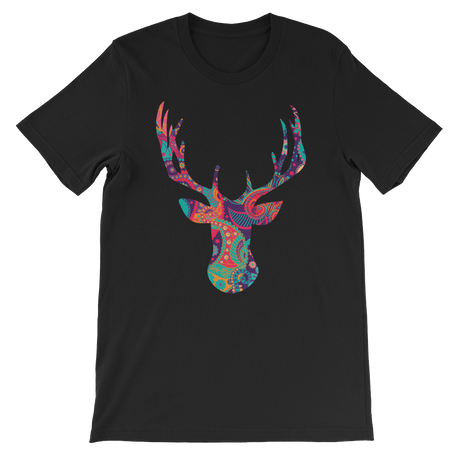 Paisley Stag-T-Shirts-Swish Embassy