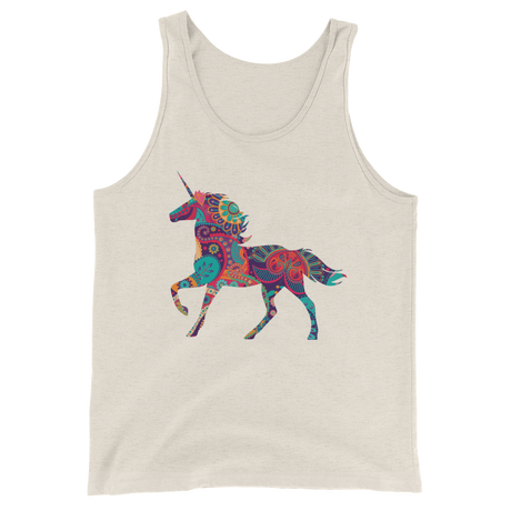 Paisley Unicorn (Tank Top)-Tank Top-Swish Embassy