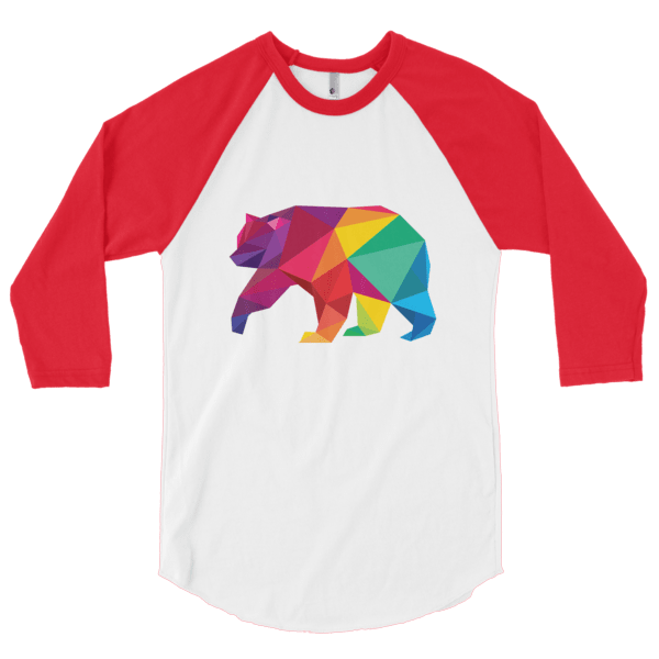 Polygon Bear (Raglan)-Raglan-Swish Embassy
