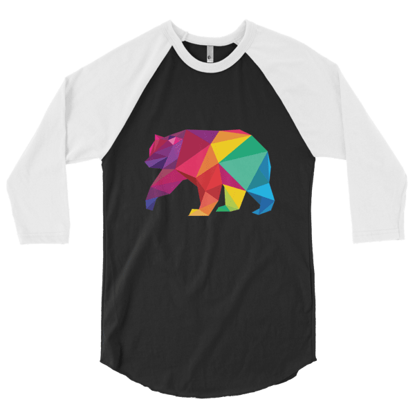Polygon Bear (Raglan)-Raglan-Swish Embassy