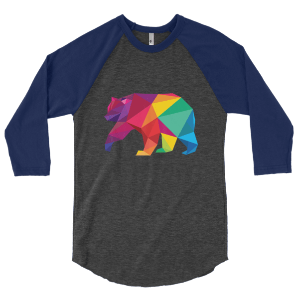 Polygon Bear (Raglan)-Raglan-Swish Embassy