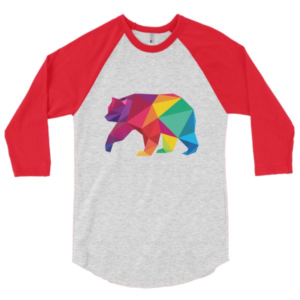 Polygon Bear (Raglan)-Raglan-Swish Embassy
