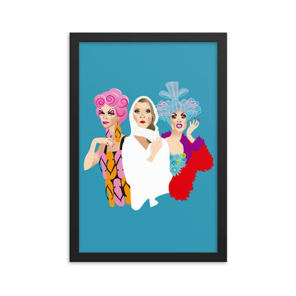Queens of the Desert (Framed poster)-Swish Embassy