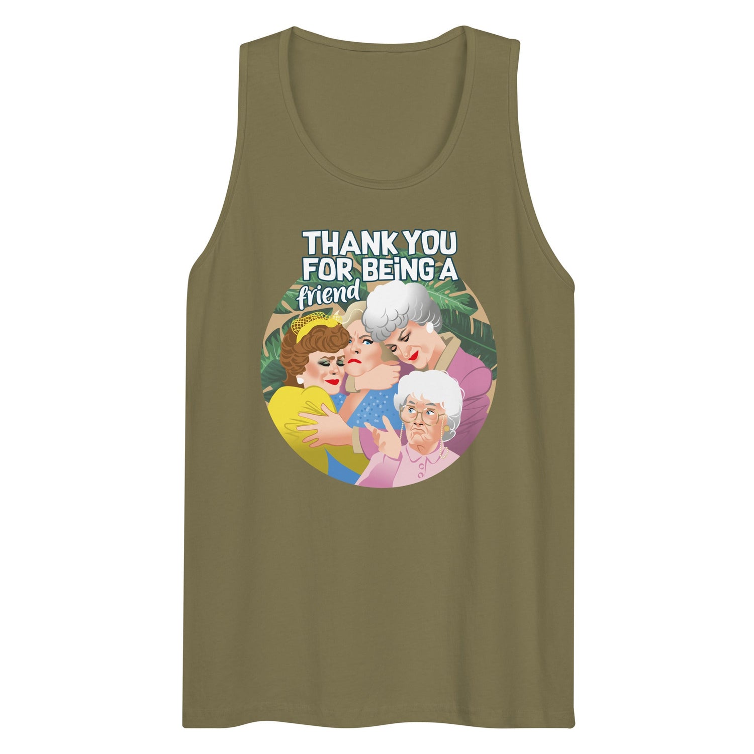Thank You for Being a Friend (Tank Top)-Tank Top-Swish Embassy
