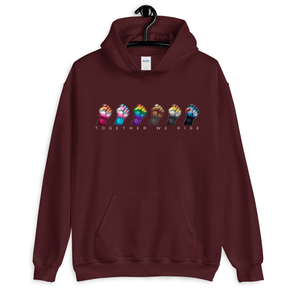 Together We Rise (Hoodie)-Hoodie-Swish Embassy