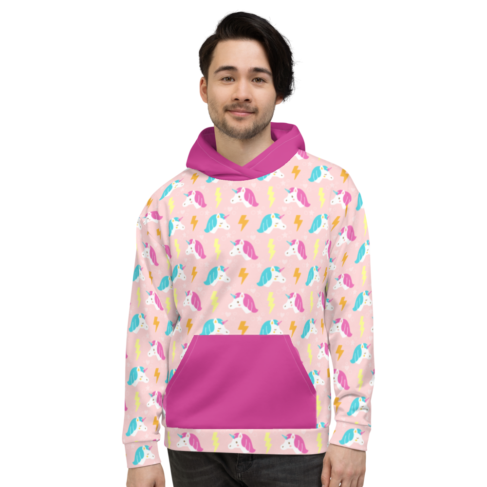 Unicorn Power (Allover Hoodies)-Swish Embassy