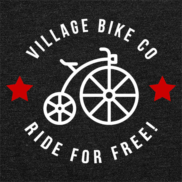 Village Bike Co.-T-Shirts-Swish Embassy