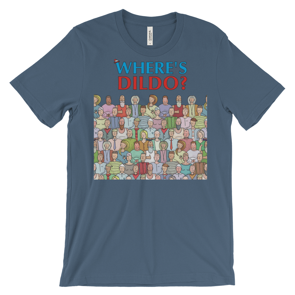 Where's Dildo?-T-Shirts-Swish Embassy