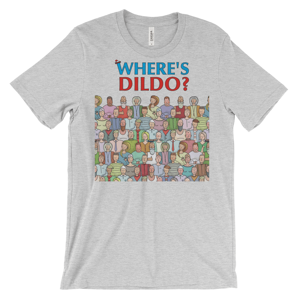 Where's Dildo?-T-Shirts-Swish Embassy