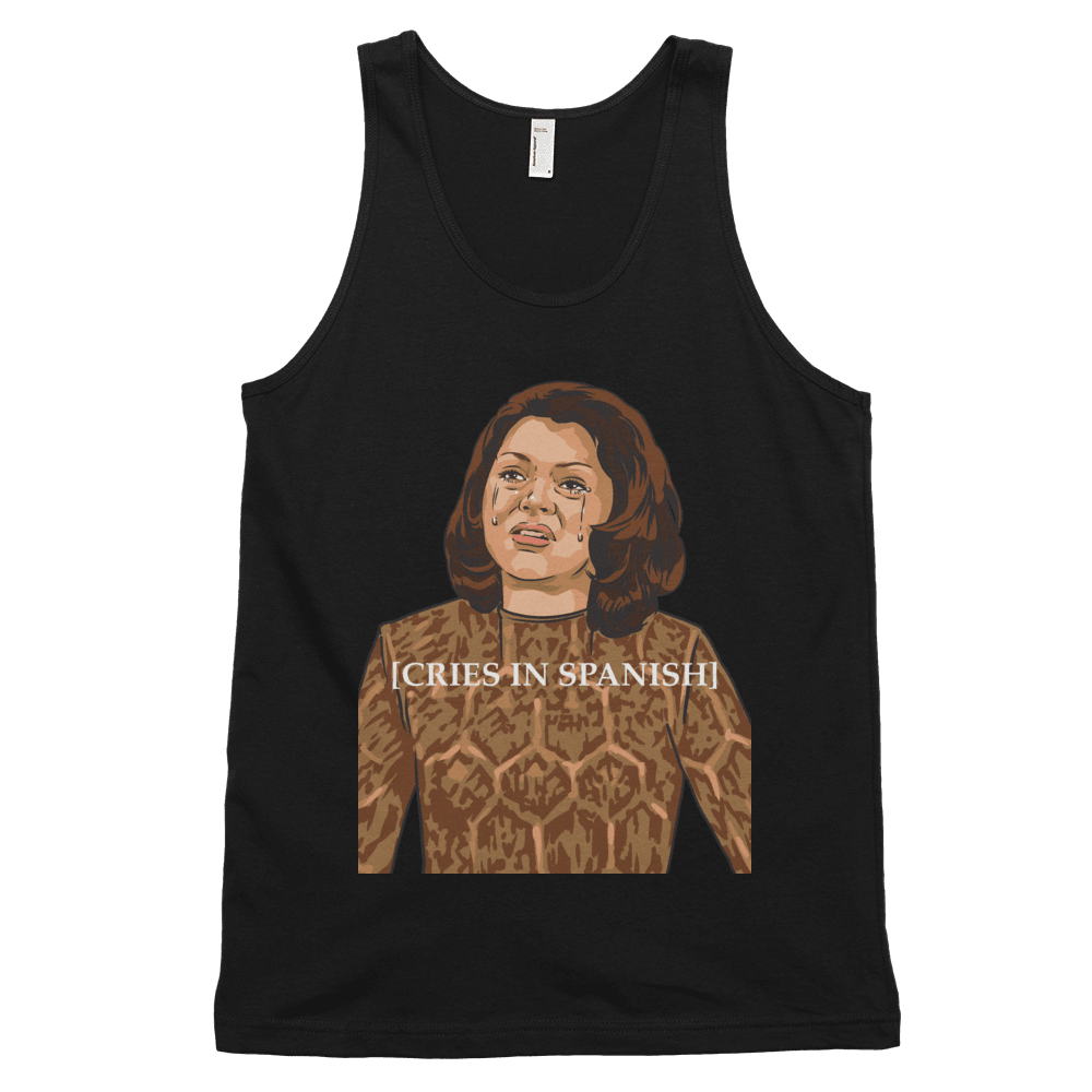 Cries in Spanish (Tank)-Tank Top-Swish Embassy