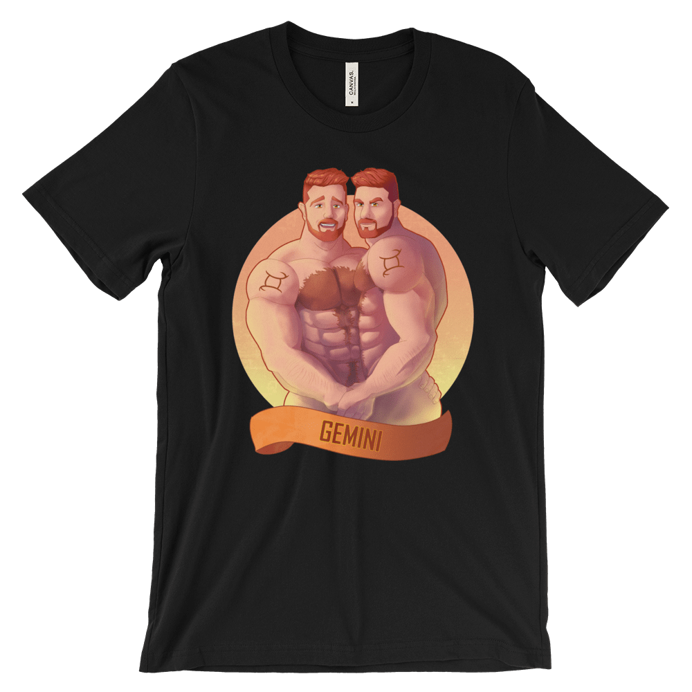 Gemini (Zodiac)-T-Shirts-Swish Embassy
