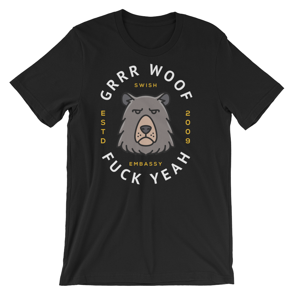 Grrr Woof-T-Shirts-Swish Embassy