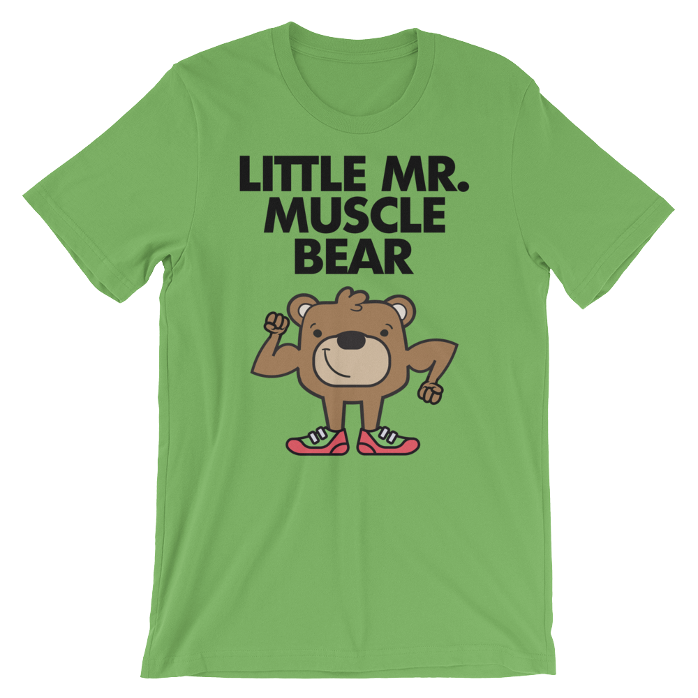 Little Mr. Muscle Bear-T-Shirts-Swish Embassy