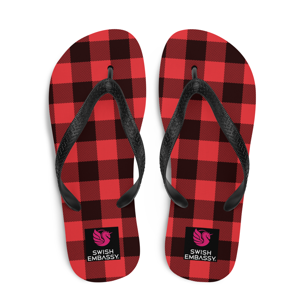Lumberjack (Flip Flops)-Flip Flops-Swish Embassy