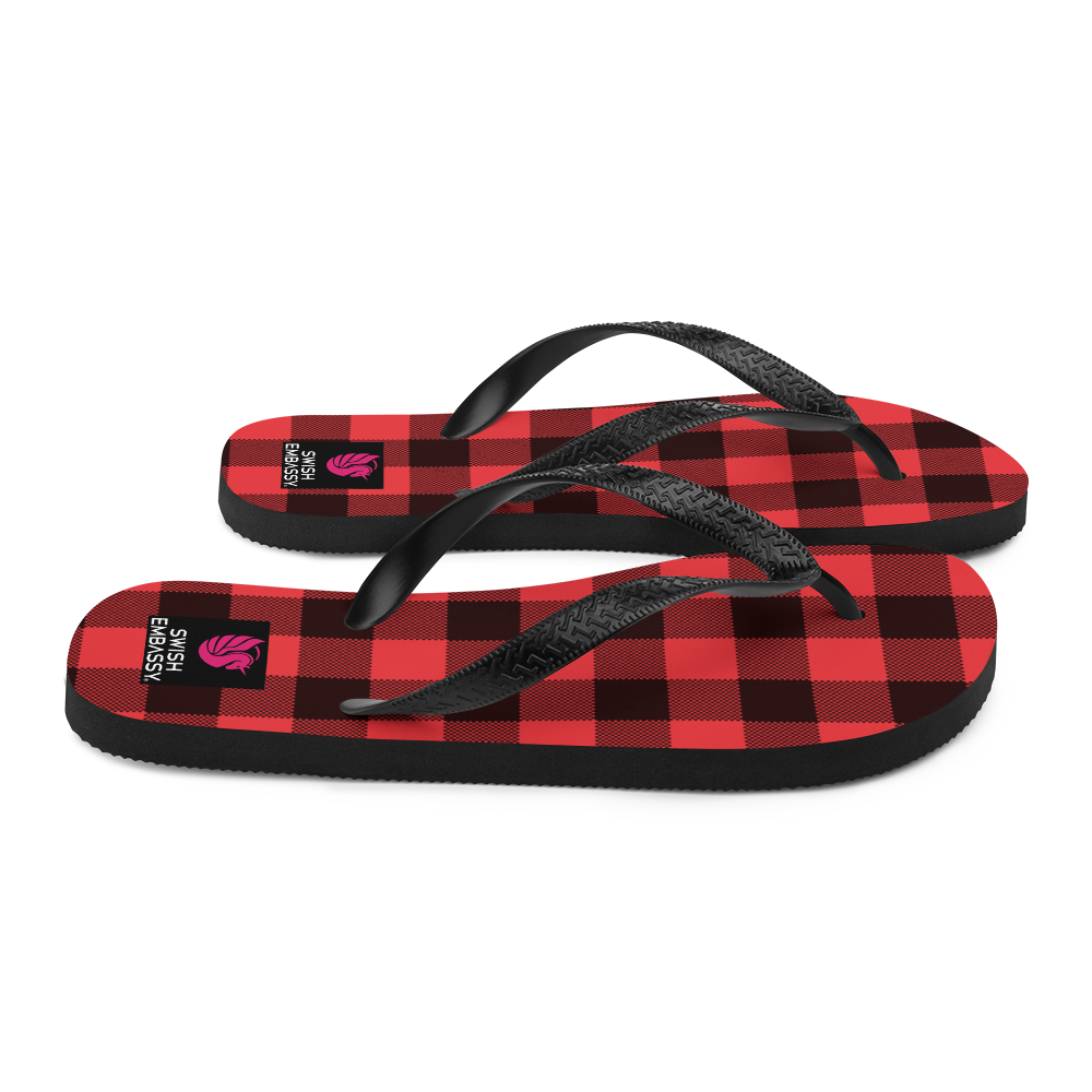 Lumberjack (Flip Flops)-Flip Flops-Swish Embassy