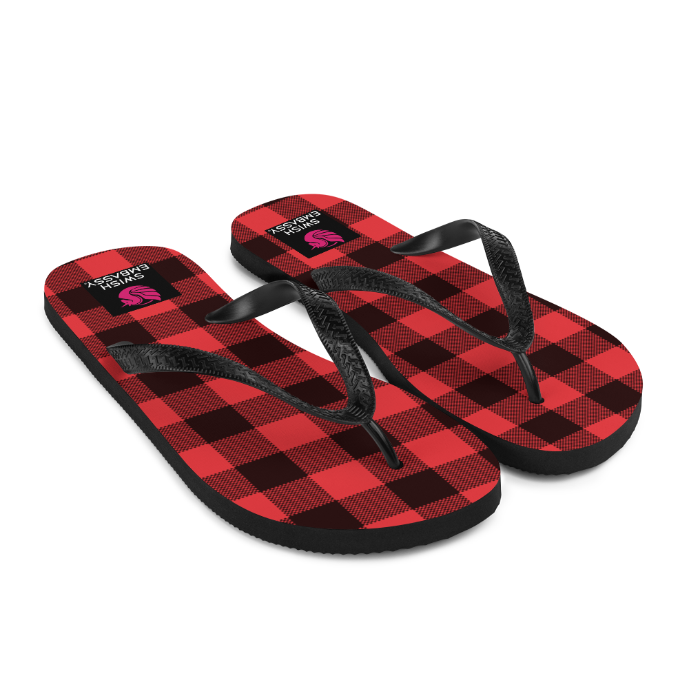 Lumberjack (Flip Flops)-Flip Flops-Swish Embassy