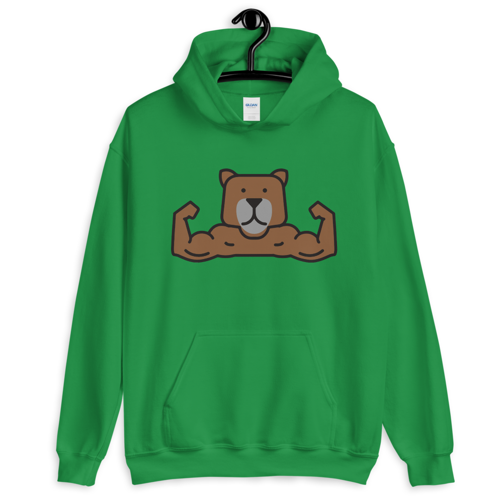 Muscle Bear (Hoodie)-Hoodie-Swish Embassy