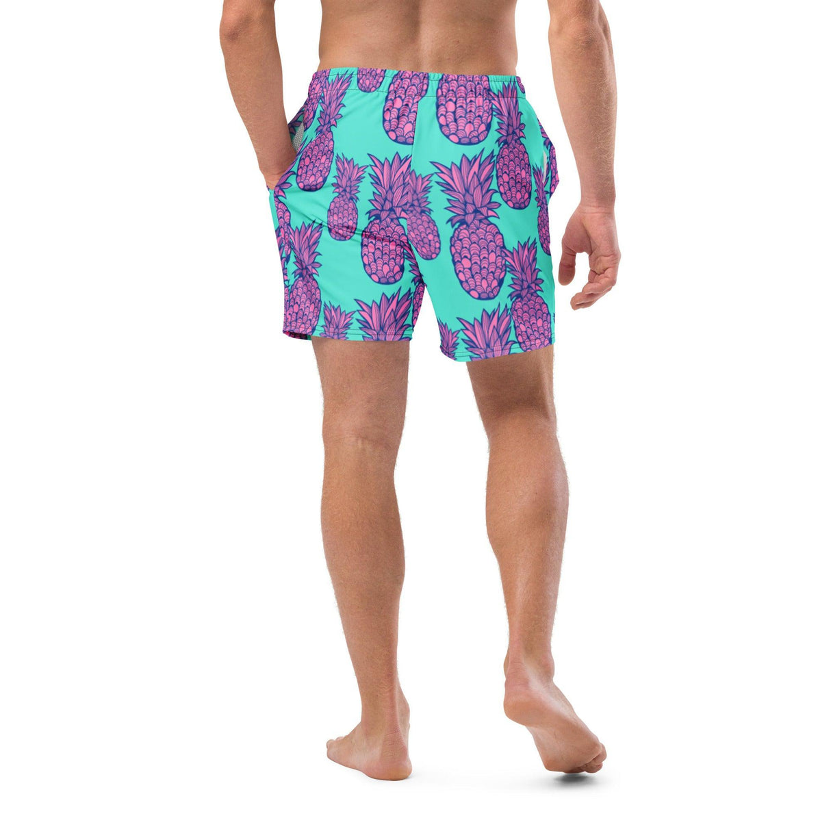 Pineapple Princess (Swim Trunks)-Swim Trunks-Swish Embassy