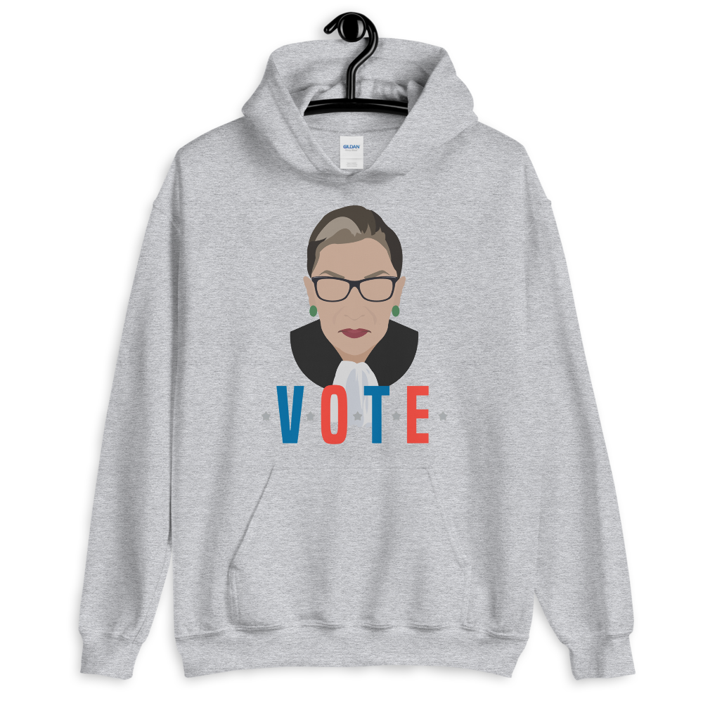 Vote RBG (Hoodie)-Hoodie-Swish Embassy