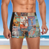 Vintage Beefcake (Square Cut Trunks)