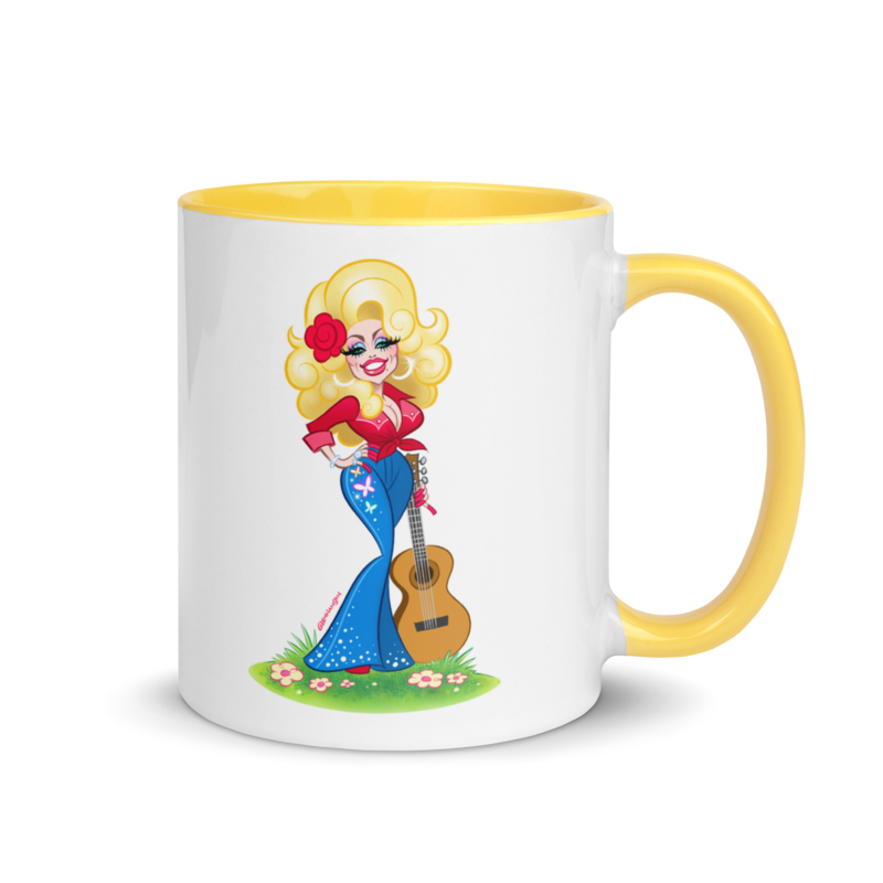 Smoky Mountain Glam (Mug) - Yellow