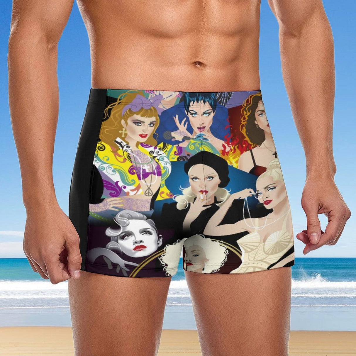 Material Girl (Square Cut Trunks)